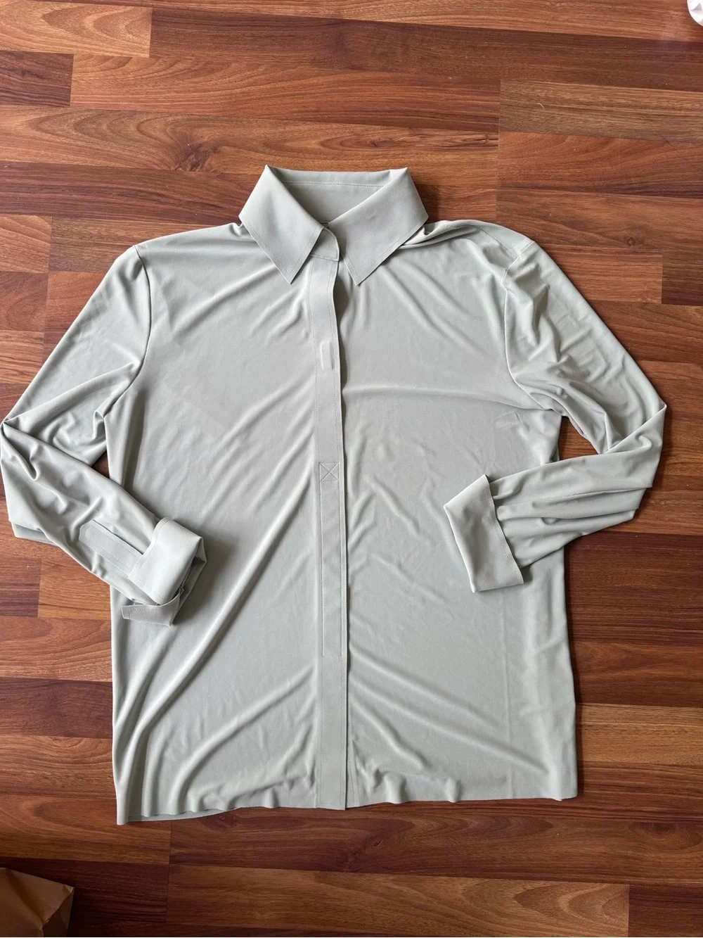 REVOLVE Norma Kamali 1986 Shirt XS | RARE COLOR!!! - Picture 2 of 8